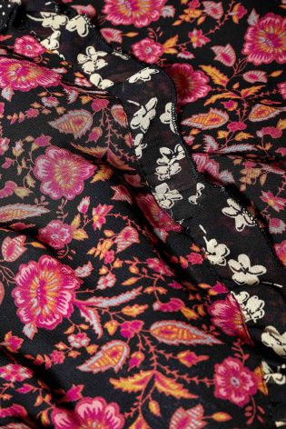 Floral Mix Print Maxi Skirt (3-16yrs)